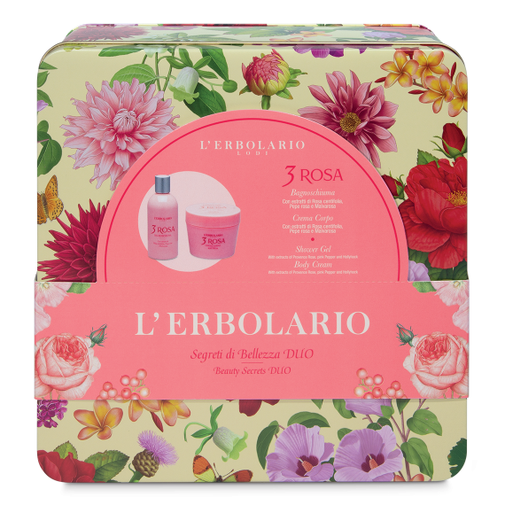 L'erbolario Segreti di Bellezza DUO 3 Rosa Vendita Economica