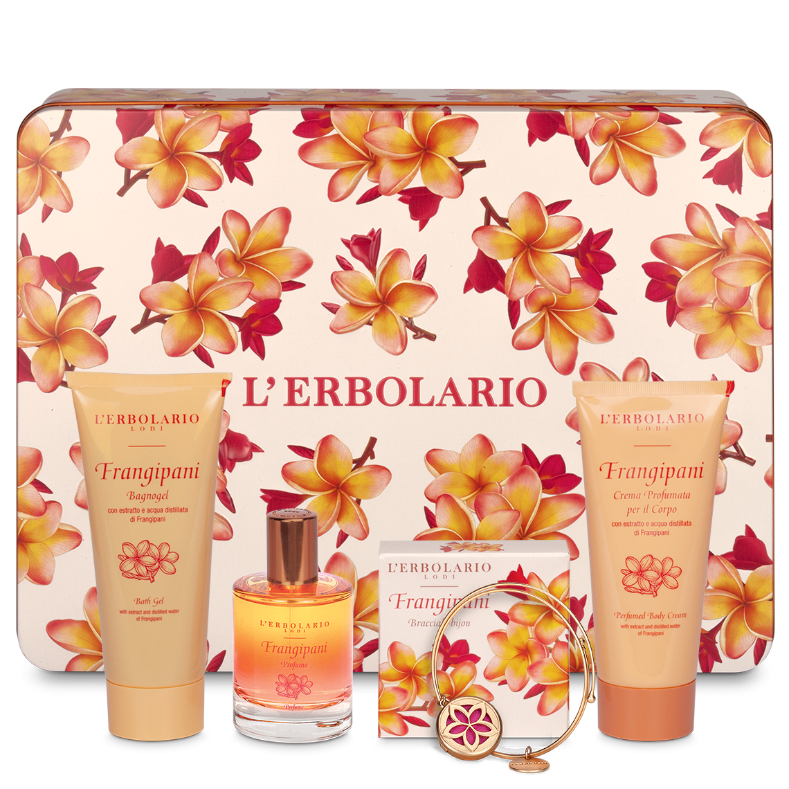 L'erbolario Segreti di Bellezza TRIO Frangipani In vendita