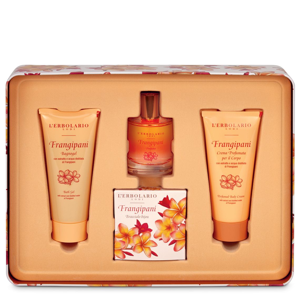 L'erbolario Segreti di Bellezza TRIO Frangipani In vendita