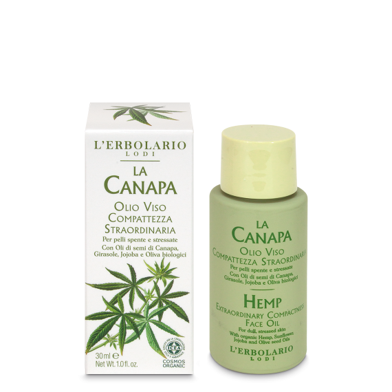 L'erbolario Olio Viso Compattezza Straordinaria La Canapa Acquista Ora