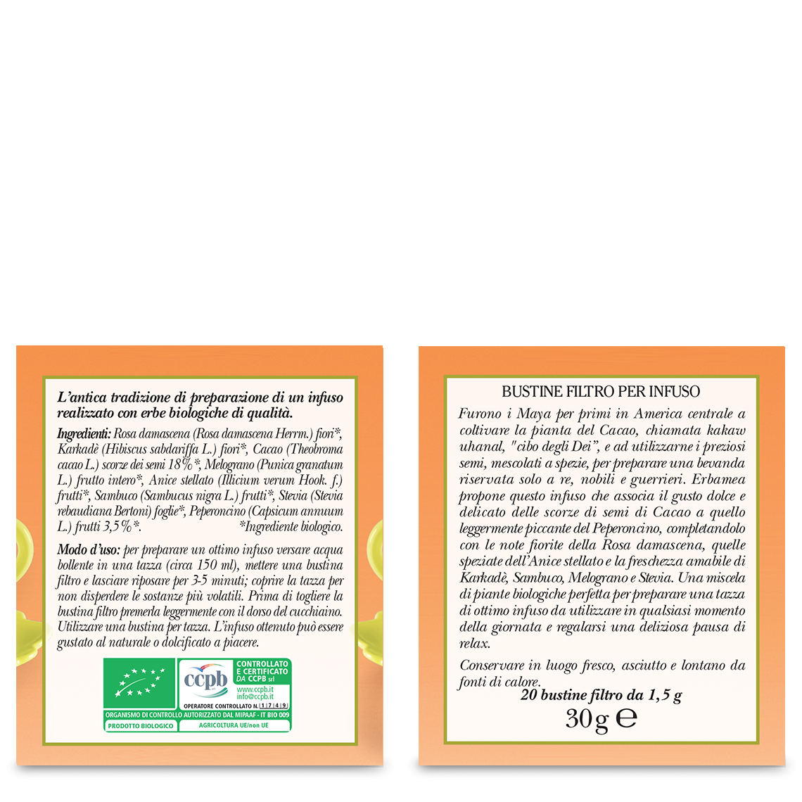 L'erbolario Infuso al Cacao e Peperoncino Saldi