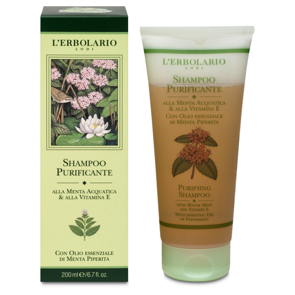 L'erbolario Shampoo Purificante alla Menta e alla Vitamina E