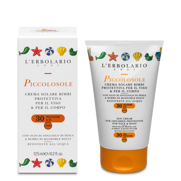 L'erbolario Crema Solare Bimbi SPF 30 Piccolosole