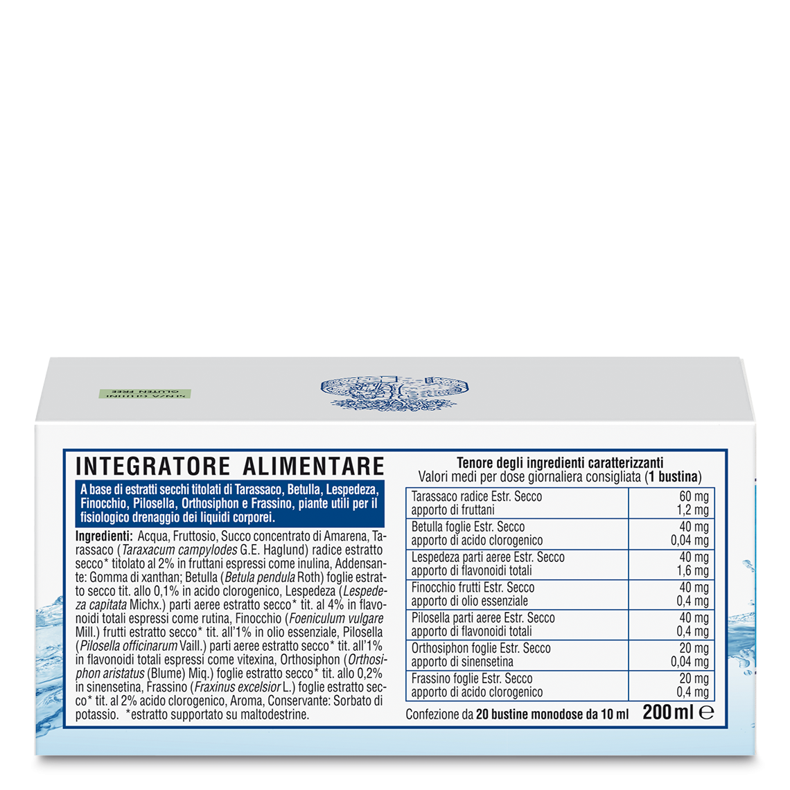 L'erbolario Fluido concentrato in bustine monodose Idrolinea Promozione Limitata