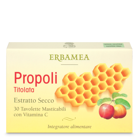 L'erbolario Tavolette masticabili Propoli Titolata Economico