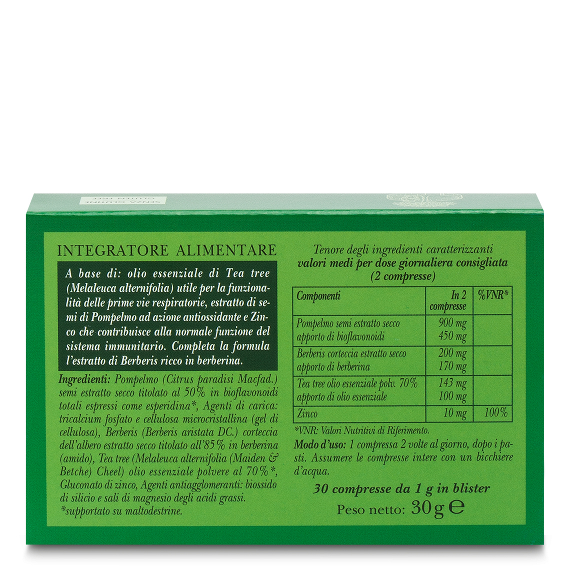 L'erbolario Integratore Tea Tree Offerta speciale