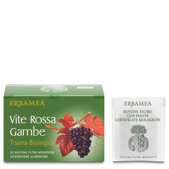 L'erbolario Tisana Biologica Vite Rossa Gambe