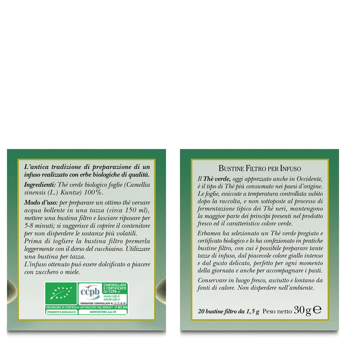L'erbolario Infuso al Thè Verde Cyber Monday