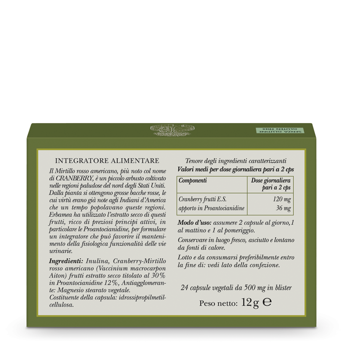L'erbolario Integratore Cranberry ACQUISTA ORA