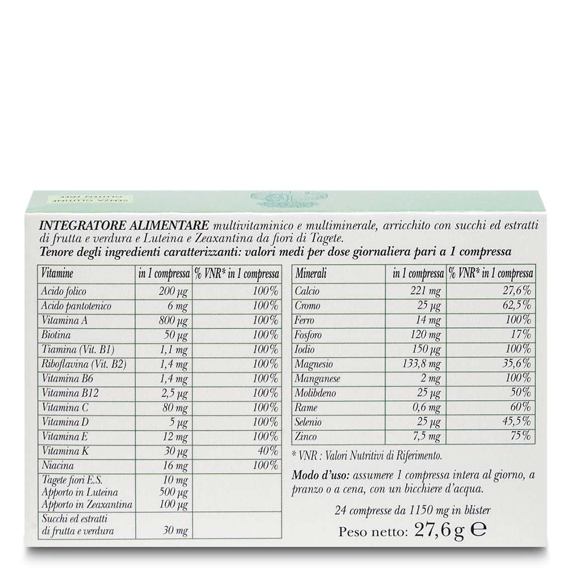 L'erbolario Integratore Vitamine & Minerali Nuovo