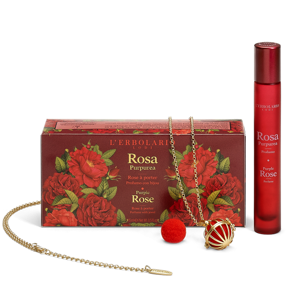 L'erbolario Set Rose à Porter Rosa Purpurea