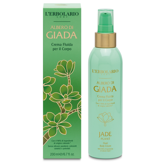 L'erbolario Crema Fluida per il Corpo Albero di Giada