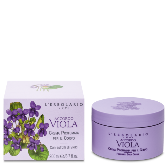 L'erbolario Crema Profumata per il Corpo Accordo Viola