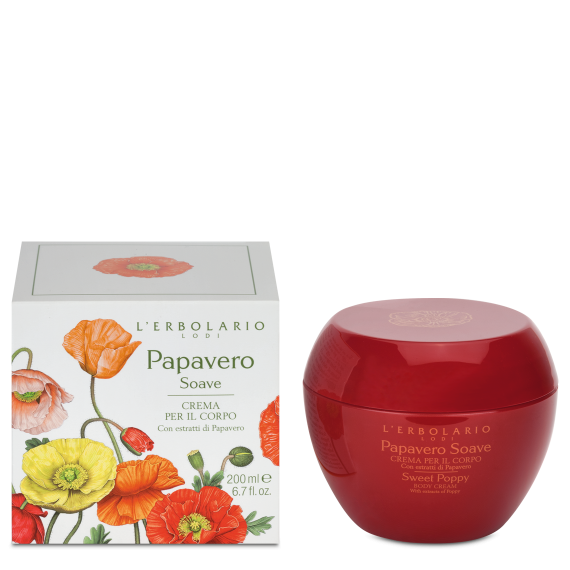 L'erbolario Crema Corpo Papavero Soave Sostegno trimestrale