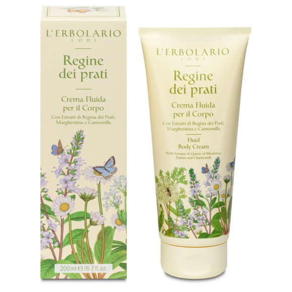 L'erbolario Crema Fluida per il Corpo Regine dei Prati Discount Store per i nuovi prodotti