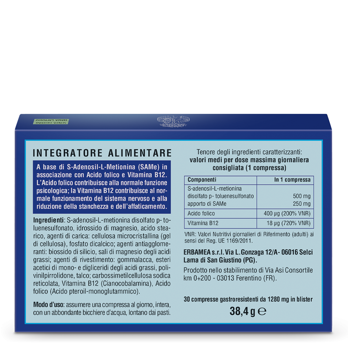 L'erbolario Integratore SAMe Promozione