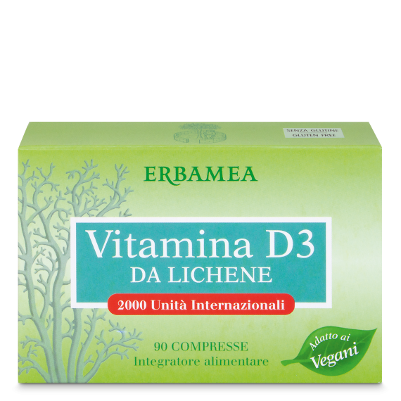 L'erbolario Integratore Vitamina D3 da Lichene Qualità Garantita