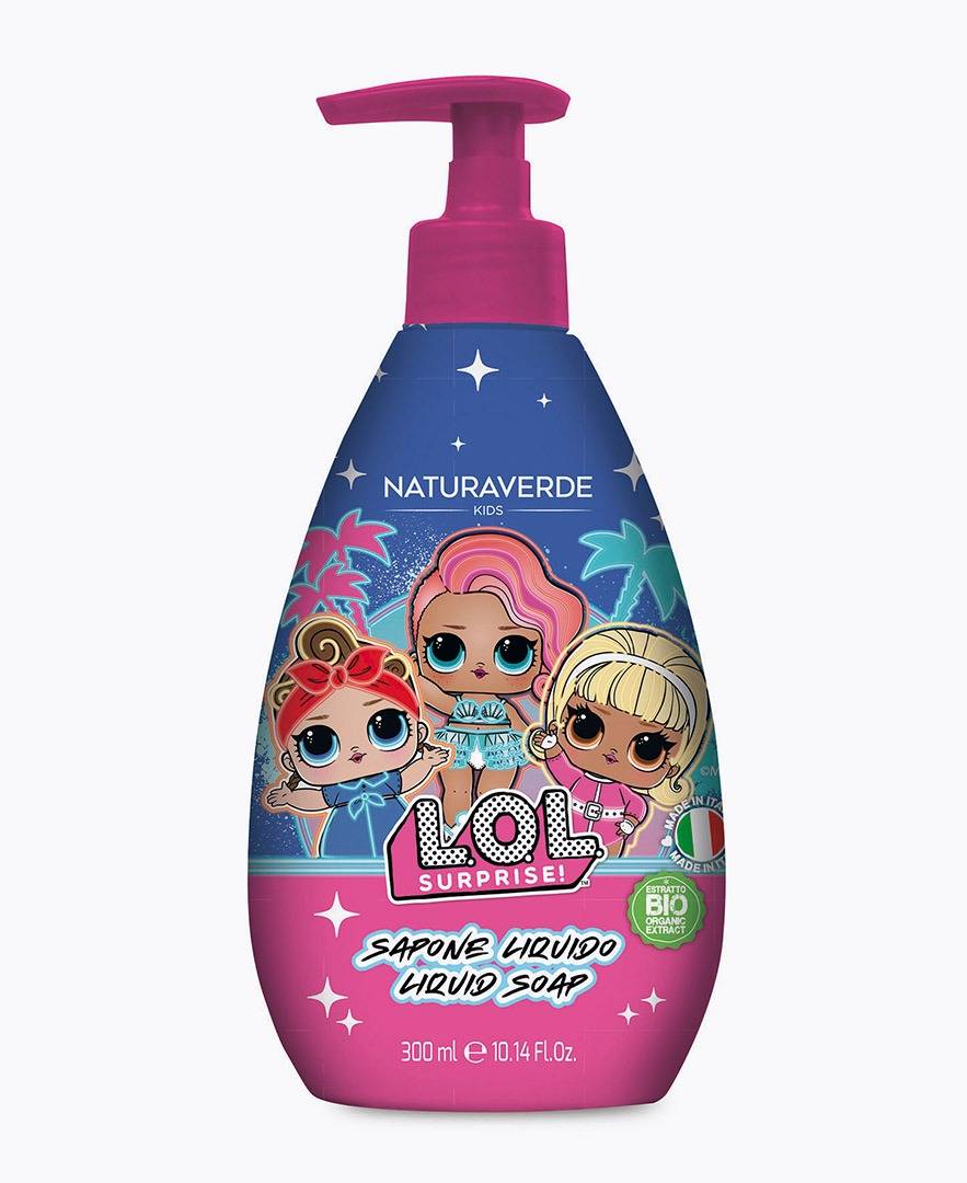 Naturaverde L.O.L. SURPRISE! SAPONE LIQUIDO 300ML In Vendita
