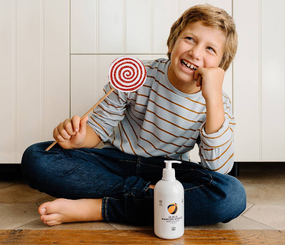 Linea Mammababy Olio di Mandorle Dolci BabyCosmos Natural Shopping Online