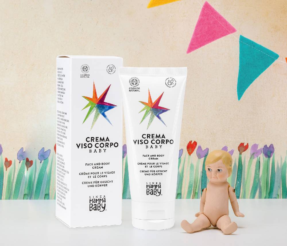 Linea Mammababy Crema Viso Corpo Baby Cosmos Natural Outlet