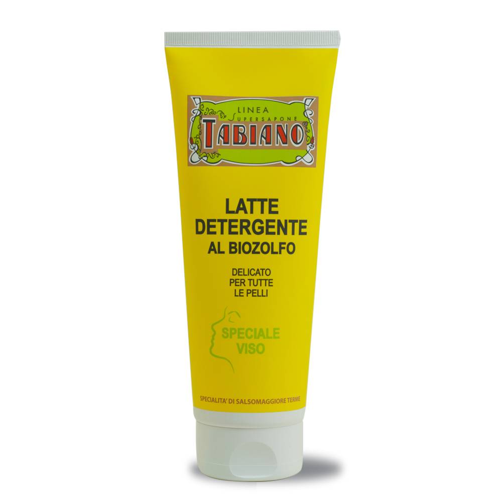 Pilogen Carezza Latte Detergente al Biozolfo 200ml - Linea Supersapone Tabiano Italy