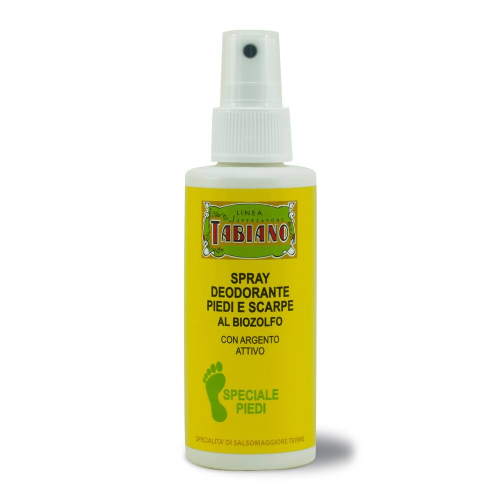 Pilogen Carezza Spray Deodorante Piedi e Scarpe 100ml - Linea Supersapone Tabiano Offerta