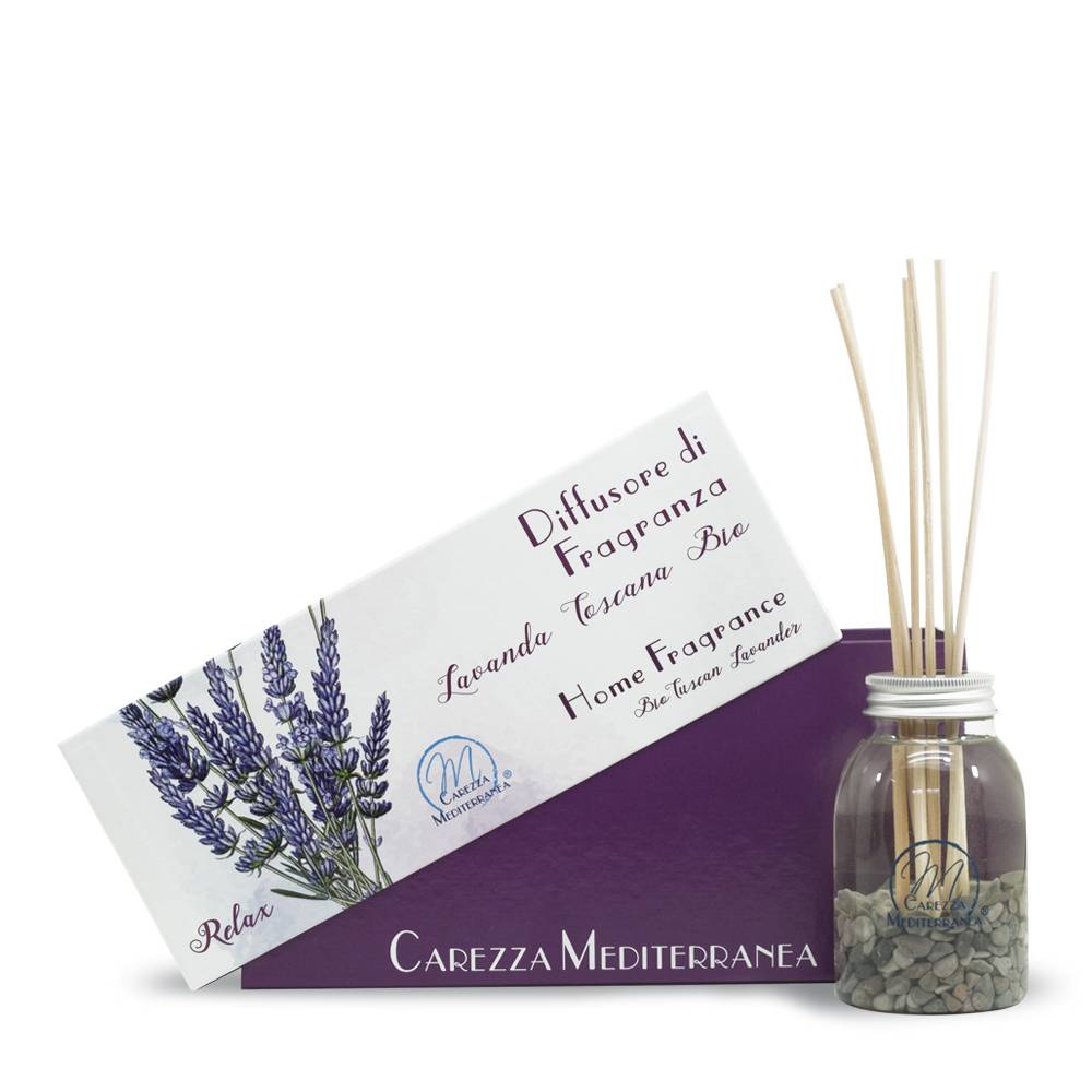 Pilogen Carezza Diffusore di Fragranza alla Lavanda Toscana 180ml - Carezza Mediterranea I Più Venduti