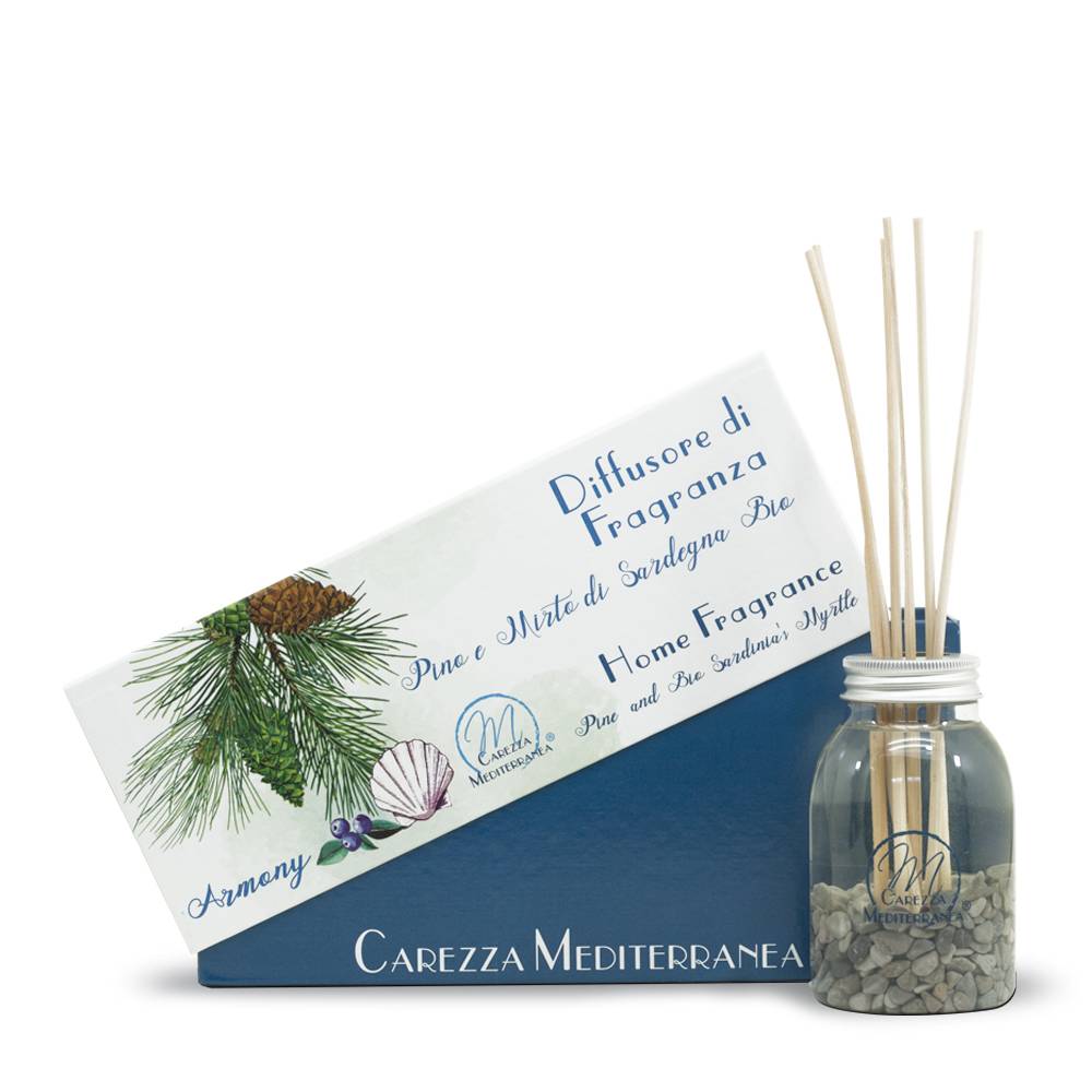 Pilogen Carezza Diffusore di Fragranza al Pino e Mirto di Sardegna 180ml - Carezza Mediterranea Vendite Flash