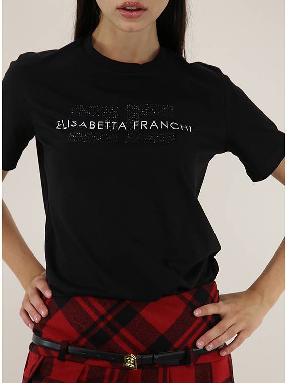 ELISABETTA FRANCHI T-Shirt Smaltimento dello stoccaggio