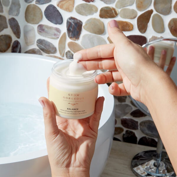 Grow Gorgeous Grow Gorgeous Maschera Capelli Balance Notte Lucentezza 200ml Consegna Veloce
