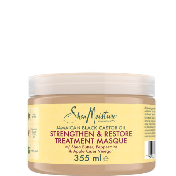 SheaMoisture Shea Moisture trattamento in maschera rinforzante e riparatrice all'olio di ricino nero giamaicano 340 g Negozio