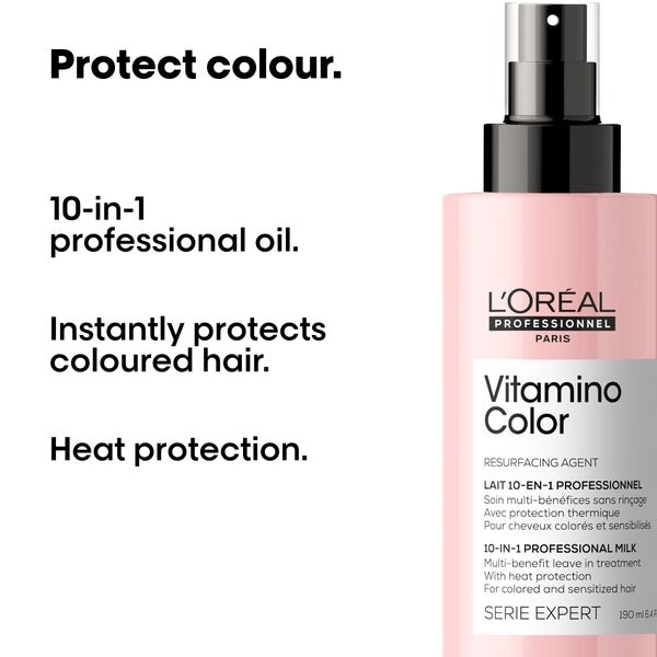 Lu0027Oréal Professionnel L'Oréal Professionnel Serie Expert Vitamino Color 10 in 1 Spray multiuso 190ml Spedizione Gratuita