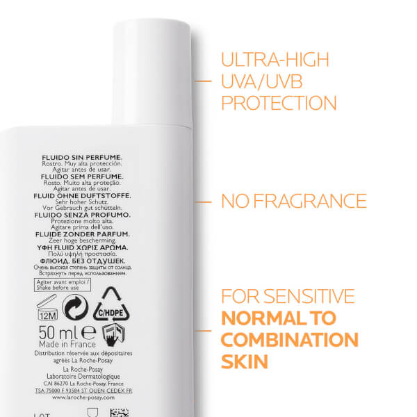 La Roche-Posay La Roche-Posay Anthelios UVMune 400 Invisible Fluid Tinted SPF50+ 50ml Offerta San Valentino