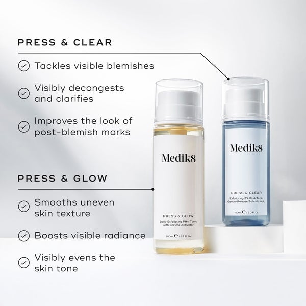 Medik8 Medik8 Press and Clear 150ml (Various Options) Qualità