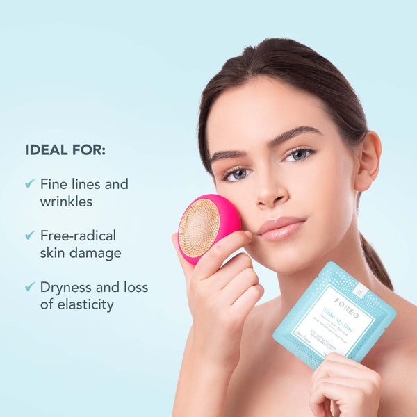 FOREO FOREO Make My Day UFO/UFO Mini Anti-Pollution and so Hydrating Face Mask (7 Pack) Vendita