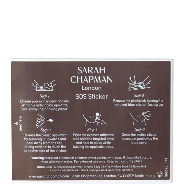 Sarah Chapman Sarah Chapman Skinesis Spot SOS Sticker - 20 patch Negozi Online