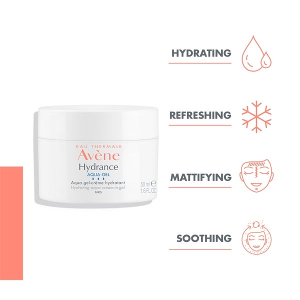 Avene Avène Hydrance Aqua-Gel Moisturiser per Pelle Disidratata 50ml Novità
