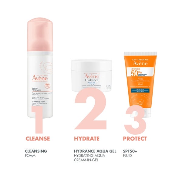 Avene Avène Hydrance Aqua-Gel Moisturiser per Pelle Disidratata 50ml Novità
