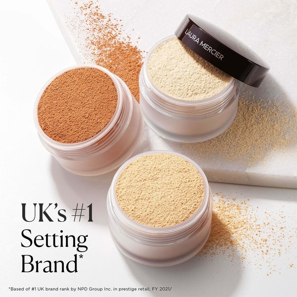 Laura Mercier Laura Mercier Translucent Loose Setting Powder Travel Size 9.3g (Various Shades) Consegna Veloce