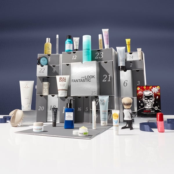 lookfantastic LOOKFANTASTIC Iconic Grooming Advent Calendar 2024 (del valore di oltre 480 €)