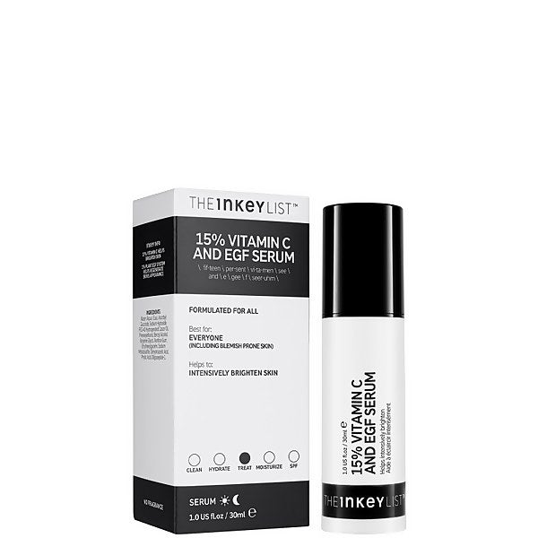 The INKEY List The INKEY List- 15% Vitamin C and EGF Serum 30ml Nuova