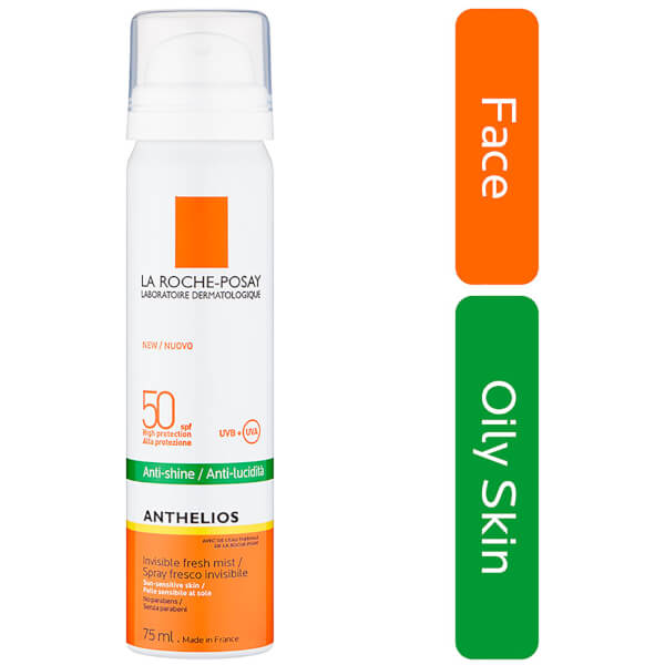 La Roche-Posay La Roche-Posay Anthelios Anti-Shine Sun Protection Invisible SPF50+ Face Mist 75ml Qualità