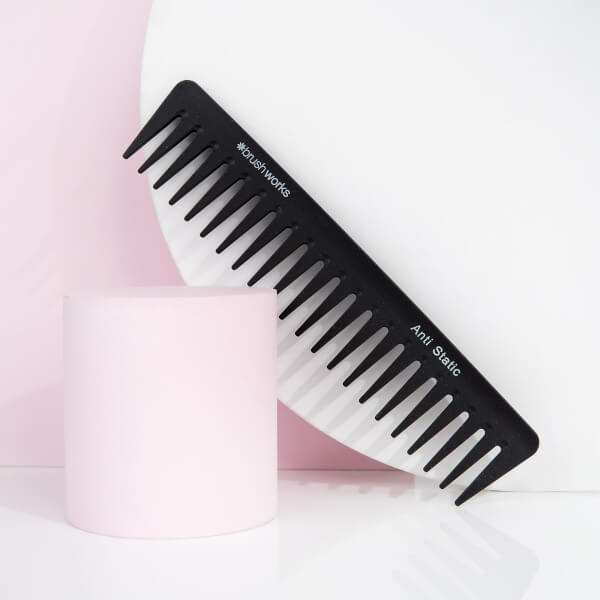 brushworks brushworks HD Pettine antistatico a denti larghi Italy