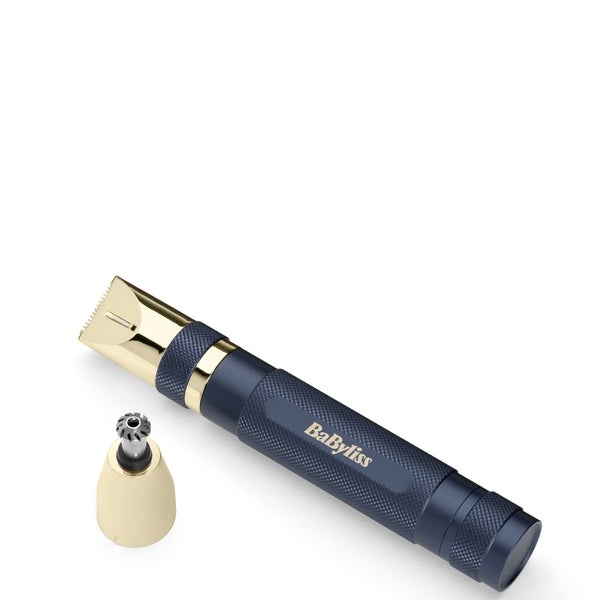 BaByliss BaByliss Super-X Metal Series Nose Ear and Eyebrow Trimmer - Blue Pezzi Unici