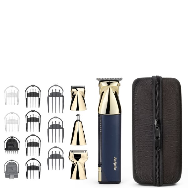 BaByliss BaByliss Super-X Metal Series 15-in-1 Multi Trimmer - Blue Qualità Garantita