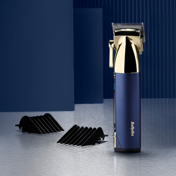 BaByliss BaByliss Super-X Metal Series Cordless Hair Clipper - Blue Promozione Limitata