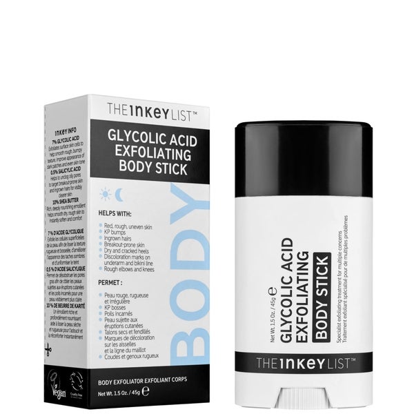 The INKEY List The INKEY List Glycolic Acid Exfoliating Body Stick 45g Offerta