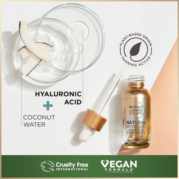 Garnier Garnier Ambre Solaire Natural Bronzer Self-Tan Face Drops 30ml I Più Venduti