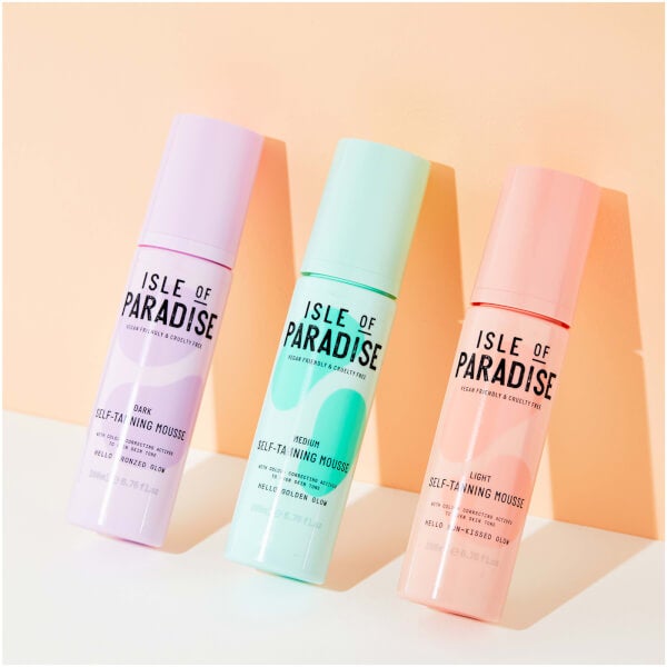 Isle of Paradise Isle of Paradise Self-Tanning Mousse - Medium 200ml Promozione Limitata