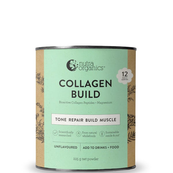 Nutra Organics Nutra Organics Collagen Build - Unflavoured 225g Vendita Calda